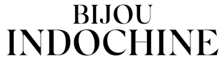 Bijou Indochine logo in black text on a white background