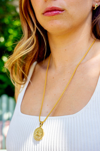 Zodiac Medallion Necklace